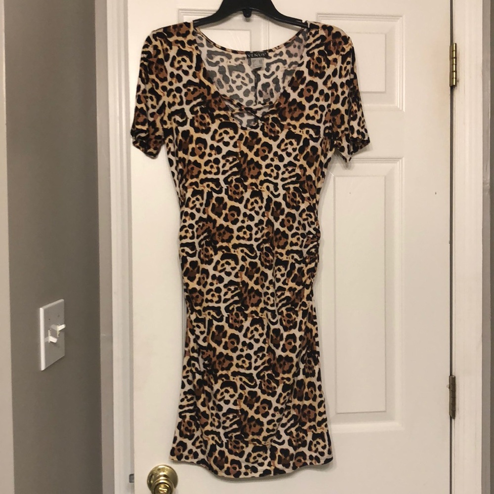 Leopard print dress 🐆
